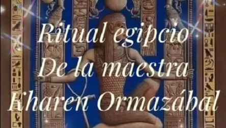 ritual egipcio